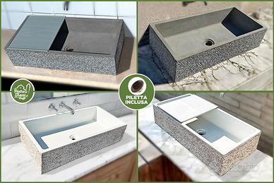 Lavello Granigliato 80x40