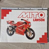 Depliant brochure Cagiva Mito Lawson