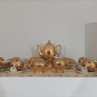 servizio bavaria vintage dorato 