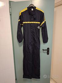 Tuta intera da lavoro con taglio da uomo XL blu