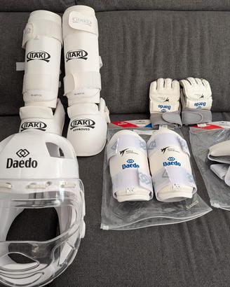 Kit allenamento/gara Taekwondo 