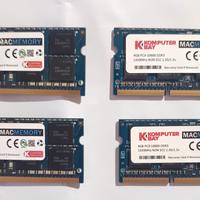 4 banchi ram 4Gb iMac 27 late  2011