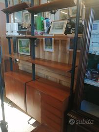 libreria in teak