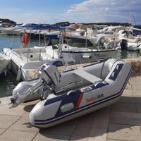 Tender 2,40mt con motore 6cv Honda