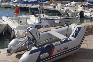 Tender 2,40mt con motore 6cv Honda