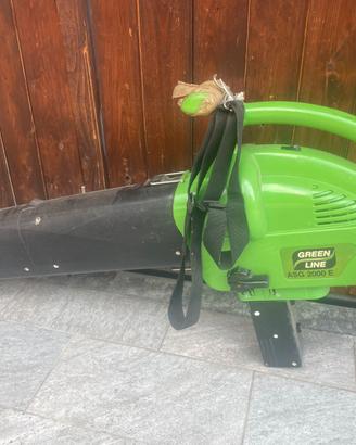 Soffiatore aspiratore trita foglie