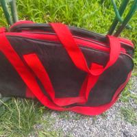 Trasportino cane e gatto pieghevole