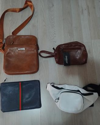 Tracolla e pochette uomo