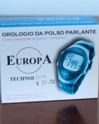 orologio parlante per non vedenti