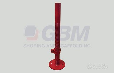 Basetta regolabile per ponteggio