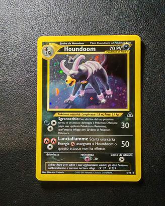 Houndoom Holo Near Mint - Carte Pokemon 