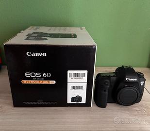 Canon 6D full frame + accessori