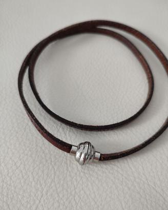 bracciale in cuoio 