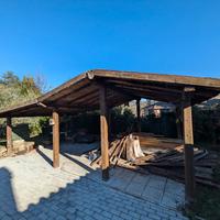 Pergola posto auto 6x 4 circa