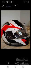 casco integrale doppia visiera M