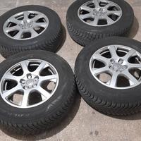 AUDI CERCHI IN LEGA ORIG DA 17 CON GOM INVERN NUOV