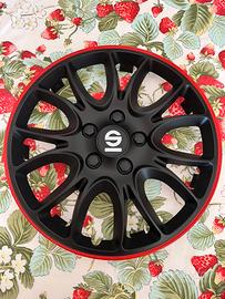 TRE copricerchi NUOVI Sparco R14, modello Veneto