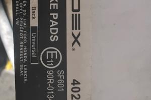 Pastiglie freni posteriore 