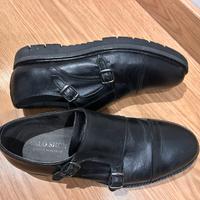 Scarpe nere in pelle n.43