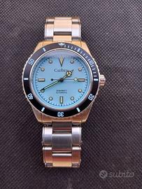 Cadisen 8206 diver SeikoNH35 Turchese Completo