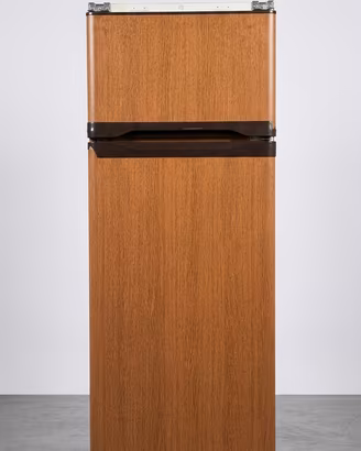 Frigorifero Vintage Effetto Legno 