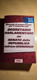 Manuale preparazione concorso SEGRETARIO PARLAMENT