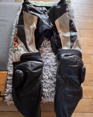 Tuta Moto Pelle 2 Pezzi SPOOL - Taglia XL - Ottim