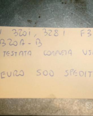 Testata completa per bmw 320i 328i f30 n20b20a-b