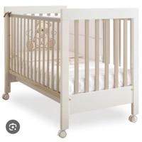 Pali lettino e fasciatoio cassettiera con vaschett