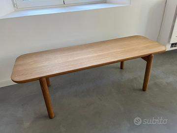 Panca di design tiratura limitata in rovere massel