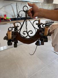 Lampadario stile antico