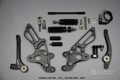 Pedane arretrate HONDA CBR 900 929 954RR 2000 2003