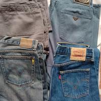 7 Pantaloni uomo Armani, Levis, Timberland, Belfe