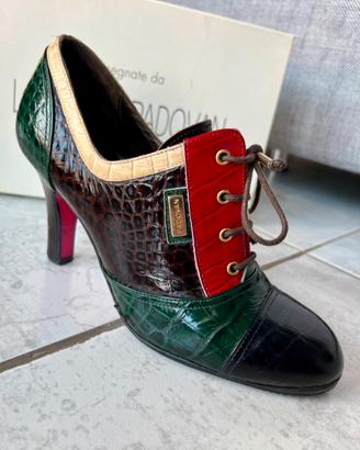 Scarpe francesine tg 35,5 Luciano Padovan
