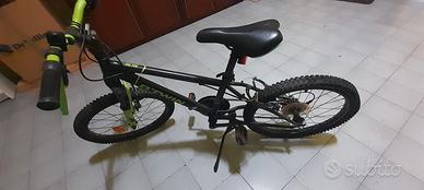 "MTB b'twin all terrain ruota da 20 per bambino