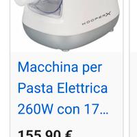 Macchina per la pasta elettrica Antonina Kooper X