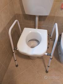 sedia per doccia e adattatore per wc 