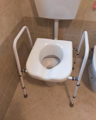 sedia per doccia e adattatore per wc 