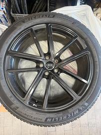 Cerchi audi 20” originali con gomme Michelin