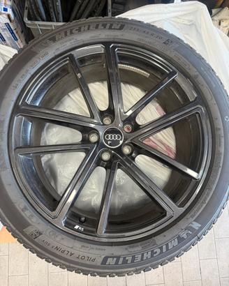 Cerchi audi 20” originali con gomme Michelin