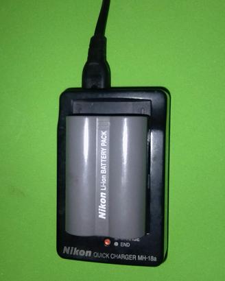 caricabatterie batteria Nikon 