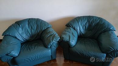 Salotto in pelle