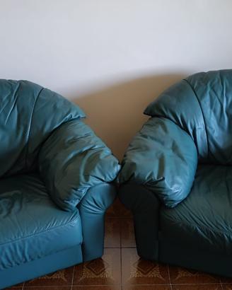 Salotto in pelle