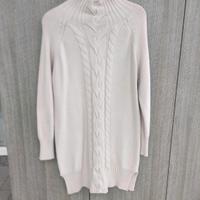 Vestito caldo inverno - rosa antico - mai usato 