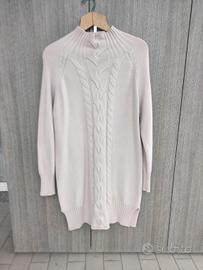 Vestito caldo inverno - rosa antico - mai usato 