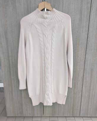 Vestito caldo inverno - rosa antico - mai usato 