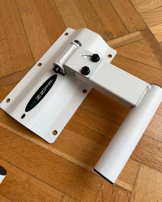 Staffa a parete Zzipp SSZZ505 bianco