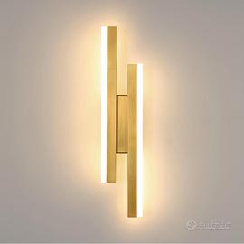 Coppia Lampade applique da parete led