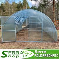 Serra 8x4 policarbonato 6mm tunnel Made in Italy