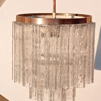 Lampadari in vetro di Murano stile Venini 